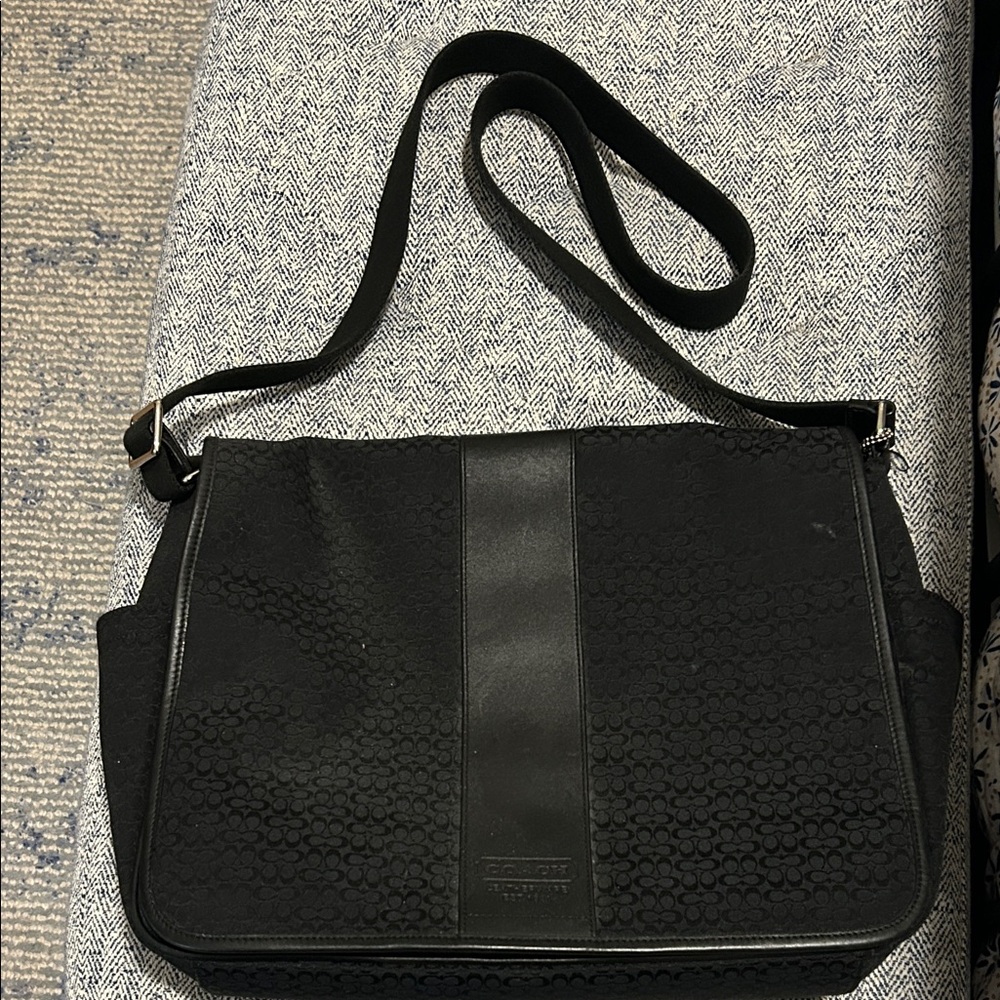 Coach Black Leatherware Bag